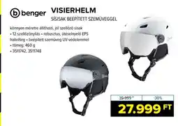 Hervis Visierhelm sísisak beépített szemüveggel ajánlat