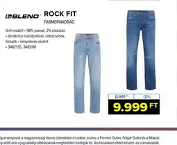 Hervis Rock fit farmernadrág ajánlat