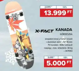 Hervis Kanada gördeszka ajánlat