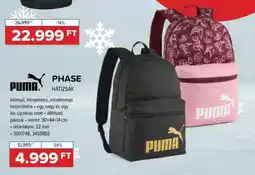 Hervis Puma phase hátizsák ajánlat