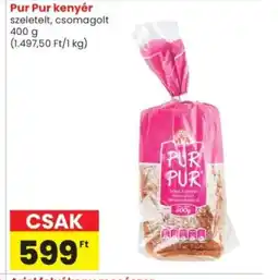 Spar Market Pur Pur kenyér ajánlat