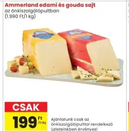 Spar Market Ammerland edami és gouda sajt ajánlat