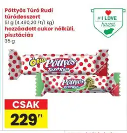 Spar Market Pöttyös Túró Rudi túródesszert ajánlat