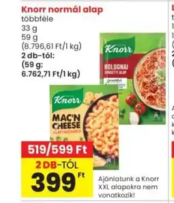 Spar Market Knorr normál alap ajánlat