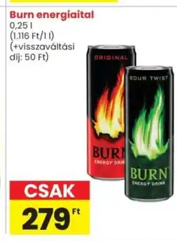 Spar Market Burn energiaital ajánlat