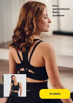 GymBeam Aura sportmelltartó Black- GymBeam ajánlat