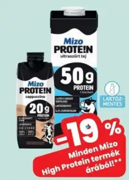 Interspar Minden Mizo High Protein termék ajánlat