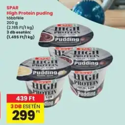 Interspar SPAR High Protein puding ajánlat
