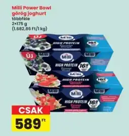Interspar Milli Power Bowl görög joghurt ajánlat
