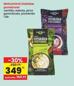 Interspar Naturmind rizskása proteinnel ajánlat