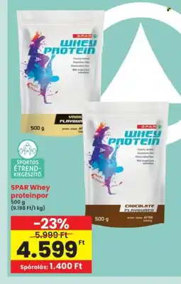 Interspar SPAR Whey proteinpor ajánlat