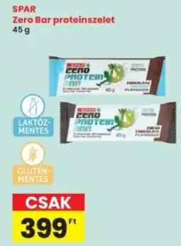 Interspar SPAR Zero Bar proteinszelet ajánlat