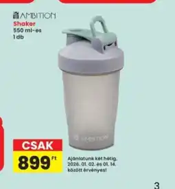 Interspar Ambition shaker ajánlat