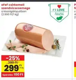 Interspar eFeF csirkemell szendvicscsemege ajánlat