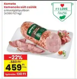 Interspar Kometa Kemencés sült csülök ajánlat
