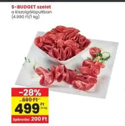 Interspar S-BUDGET szelet ajánlat