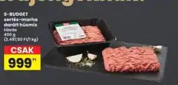 Interspar S-BUDGET sertés-marha darált húsmix ajánlat