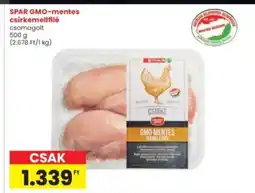Interspar SPAR GMO-mentes csirkemellfilé ajánlat