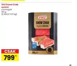 Interspar Vici Snow Crab surimi ajánlat