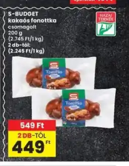 Interspar S-BUDGET kakaós fonottka ajánlat