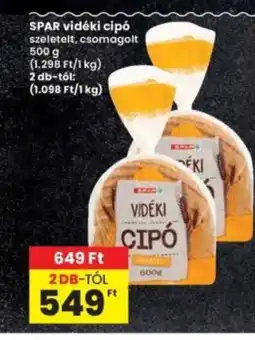 Interspar SPAR vidéki cipó ajánlat