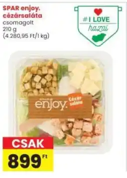 Interspar SPAR enjoy. cézársaláta ajánlat