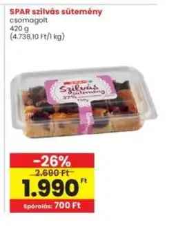 Interspar SPAR szilvás sütemény csomagolt ajánlat