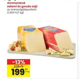 Interspar Ammerland edami és gouda sajt ajánlat