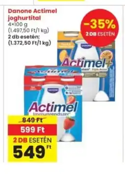 Interspar Danone Actimel joghurtital ajánlat