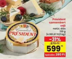 Interspar Président camembert sajt ajánlat
