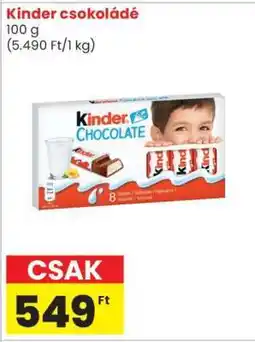 Spar KINDER Csokoládé ajánlat