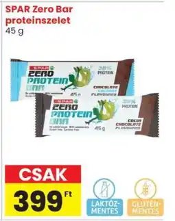 Spar SPAR Zero Bar proteinszelet ajánlat