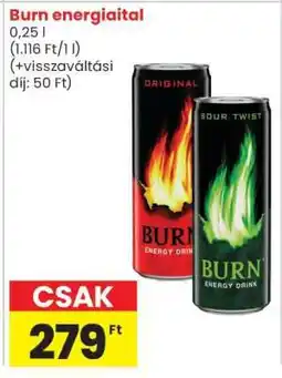 Spar Burn energiaital ajánlat