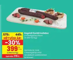 Spar Bogádi Füstölt Kolbász ajánlat