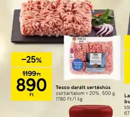 Tesco Tesco darált sertéshús ajánlat