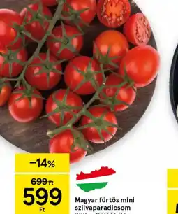 Tesco Magyar fürtös mini szilvaparadicsom ajánlat