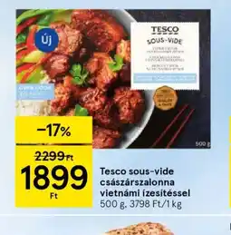 Tesco TESCO sous-vide császárszalonna ajánlat