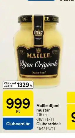 Tesco MAILLE dijoni mustár ajánlat