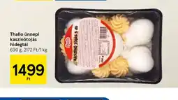 Tesco Thallo ünnepi kaszintojás ajánlat