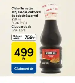 Tesco Chin-Su natúr szjaszsz ajánlat