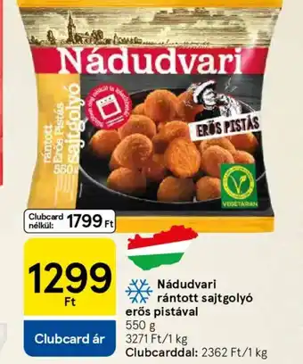 Nádudvari rántott sajtgoly