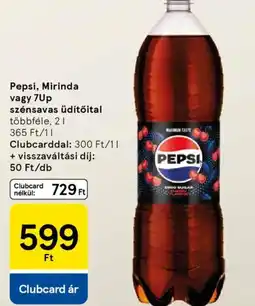 Tesco Pepsi üdítőital ajánlat