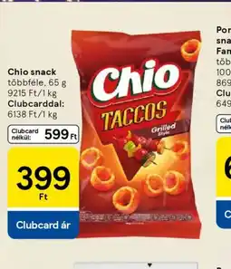 Tesco CHIO TACCOS snack ajánlat