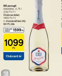 Tesco BB pezsgő ajánlat