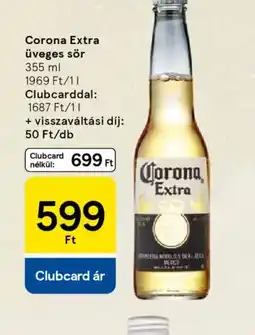 Tesco Corona Extra üveges sör ajánlat