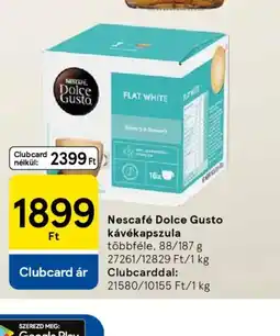 Tesco Nescafé Dolce Gusto kávékapszula ajánlat