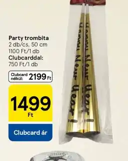 Tesco Party trombita ajánlat