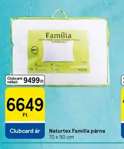 Tesco Naturtex Familia párna ajánlat