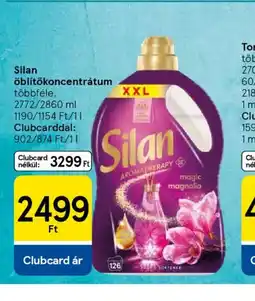 Tesco Silan öblítőkoncentrátum ajánlat