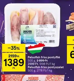 Tesco Pelsofish friss ponty ajánlat